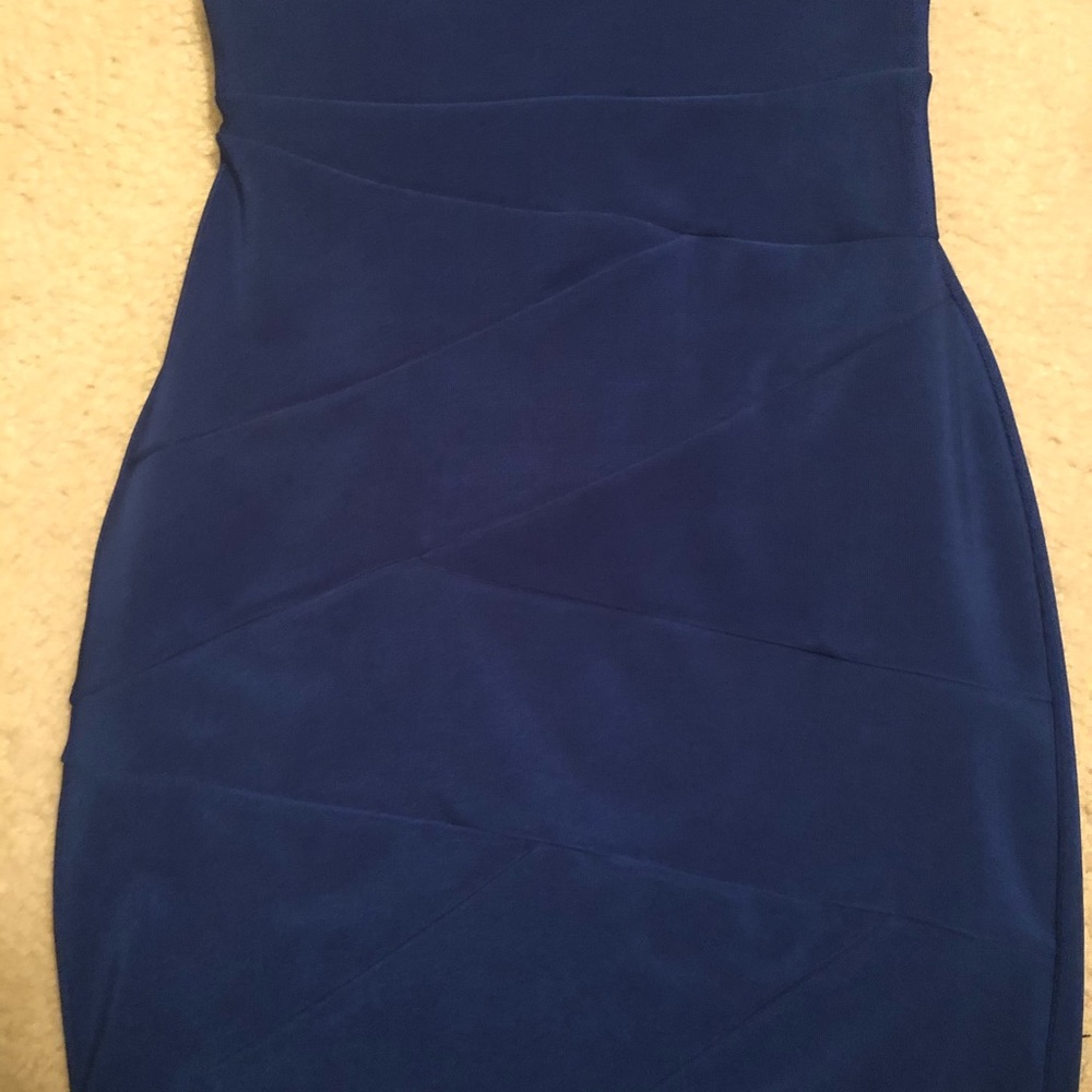 Blue dress